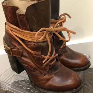 Freebird Steve Madden Leather Booties
